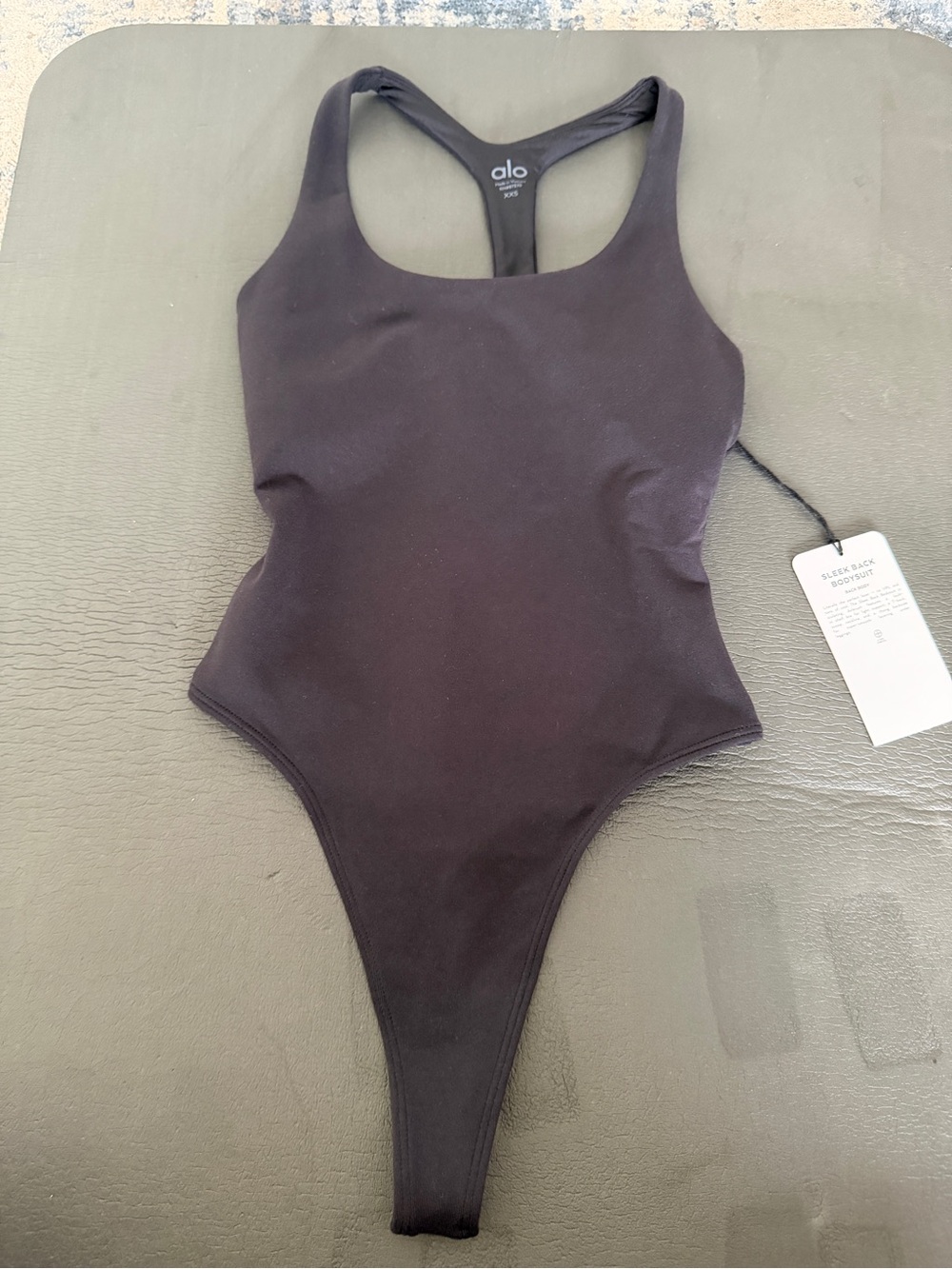 ALO Women’s Sleek Back Bodysuit size XXS